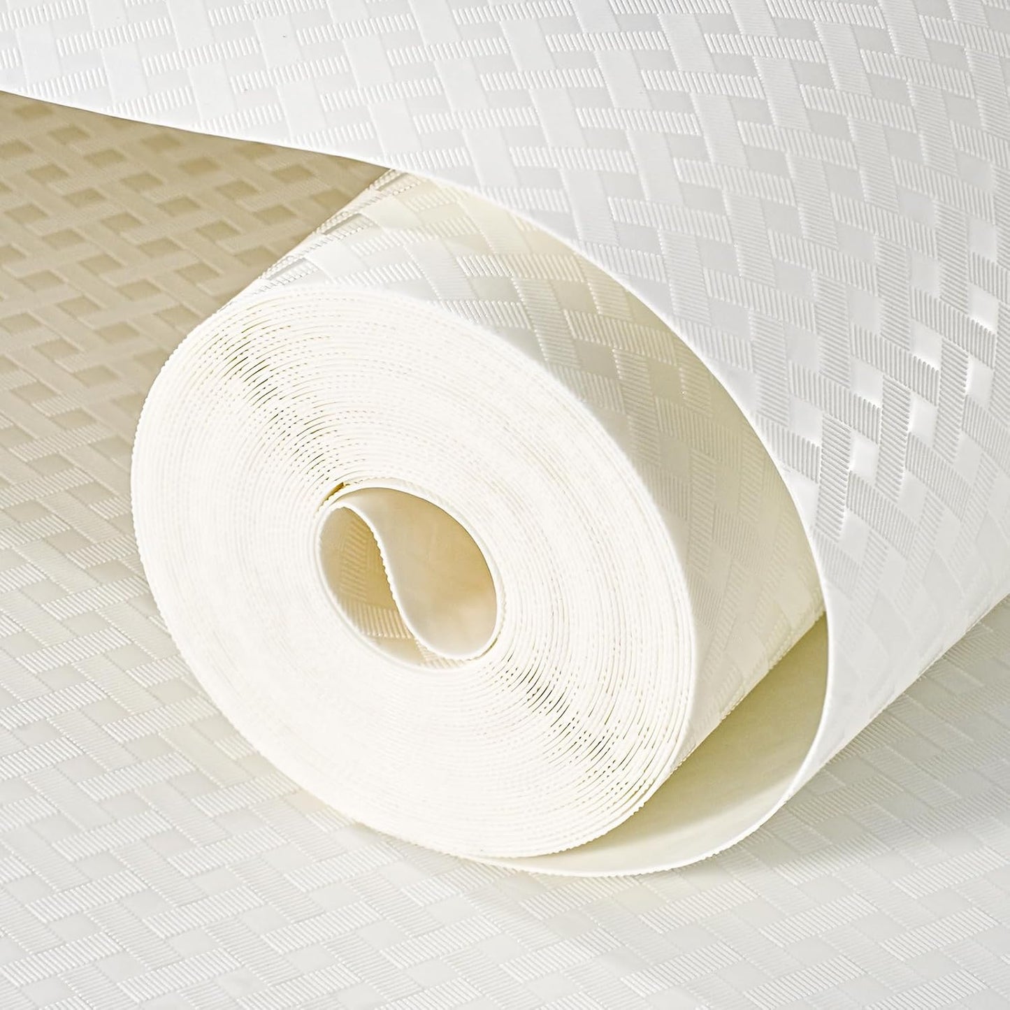 Shelf and Drawer Liner for Kitchen Cabinet, Non-Adhesive 24in x 360in Waterproof Contact Paper Refrigerator Liners Thickened Durable EVA Material Non Slip Mat for Dresser Cupboard Pantry Protector