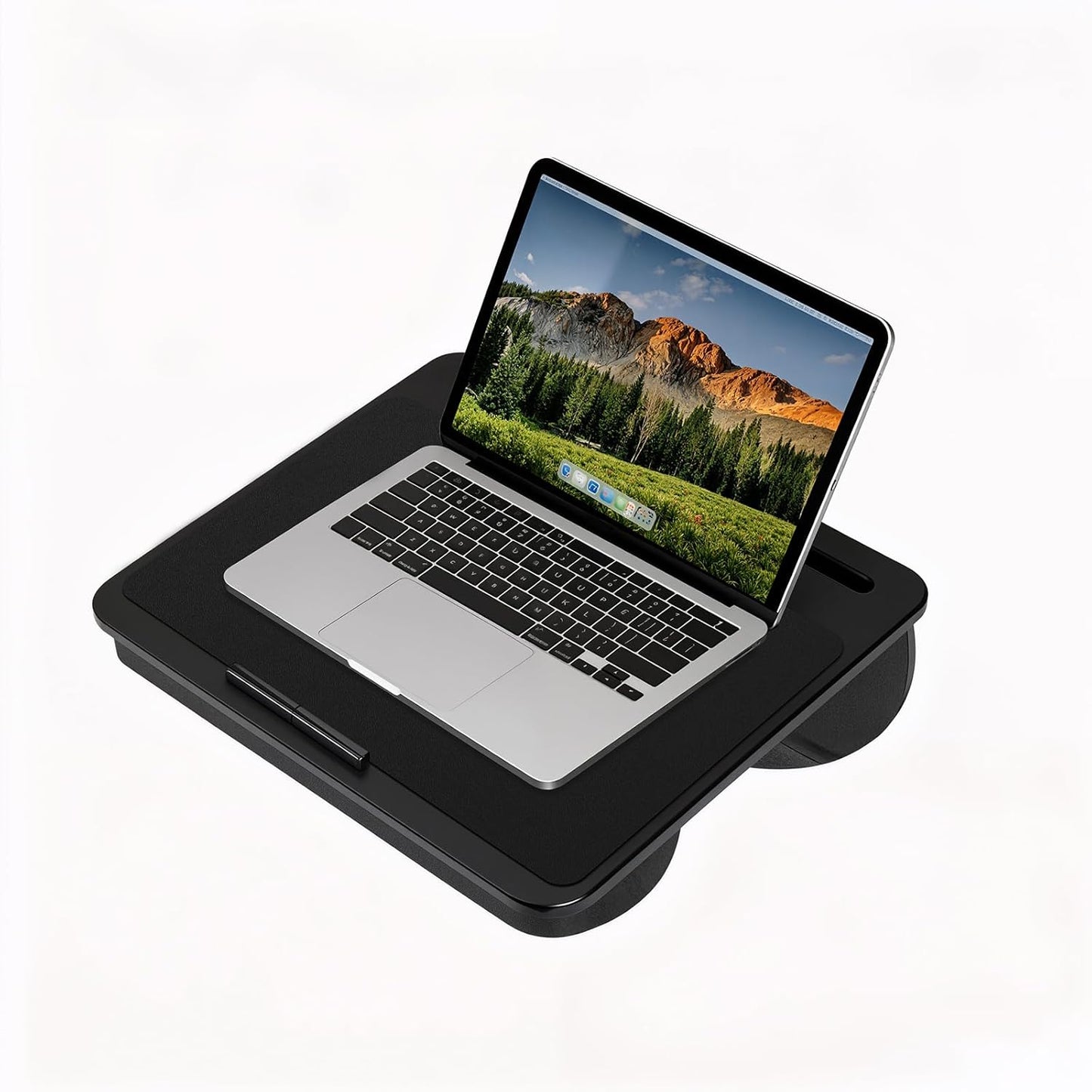 Jotsome Leather Desk Pad Mat, Non-Slip Desk Blotter Pad - Desk Protector for Office, Home, Lap Desk, Laptop, and Desktop, Gift for The Holidays or Christmas (Black, 17" x 12")