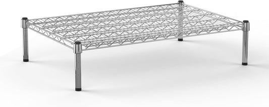 24" Deep x 36" Wide x 8" Height Wire Shelving Kit | 1-Tier | NSF Commercial Storage Rack Unit
