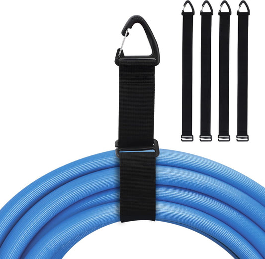 Easy Hang Extension Cord Holder Organizer, Tightened by Gravity, Heavy Duty Storage Straps,Perfect for Garage Organization (4L)