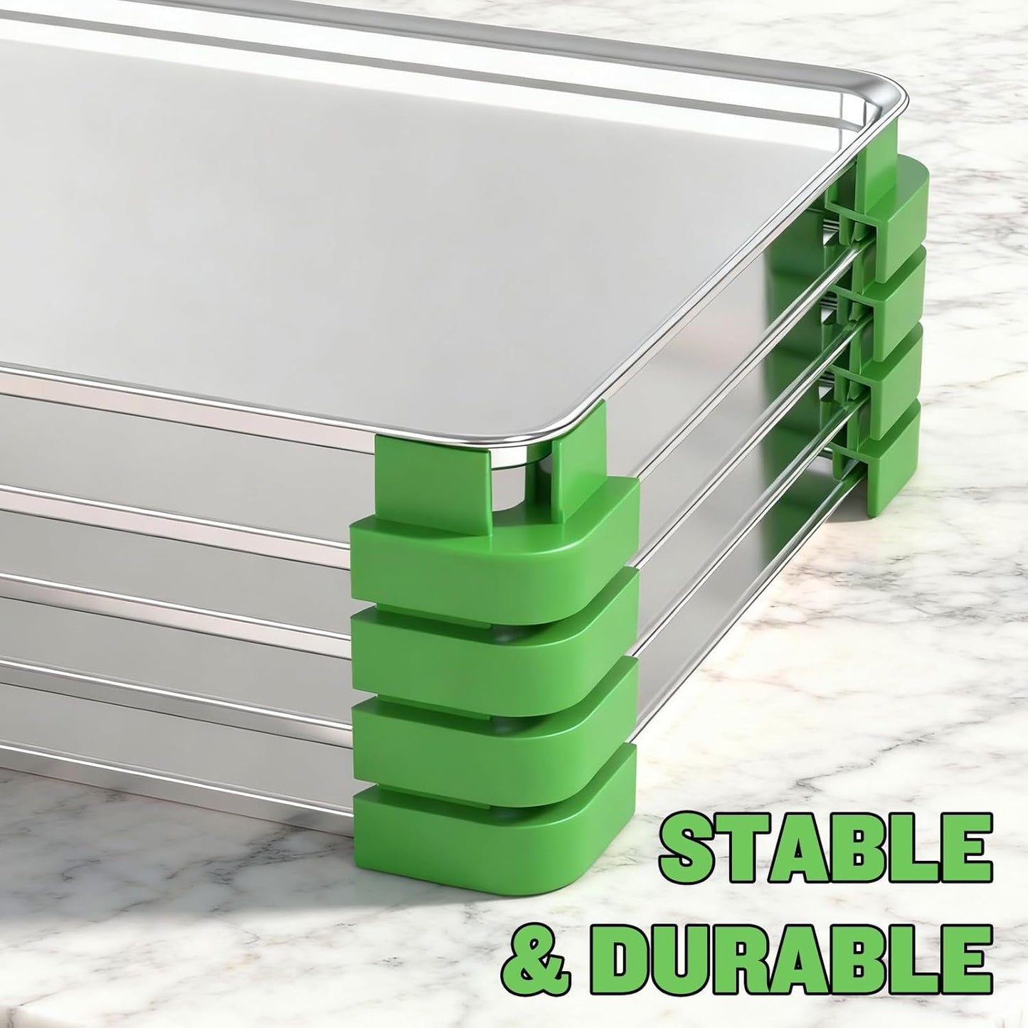 16 Pcs Original Tray Stackers for Harvest Right Freeze Dryer Trays, Stacks 5 Trays, Freeze Dryer Machine Accessories, Freeze Dried Food Storage