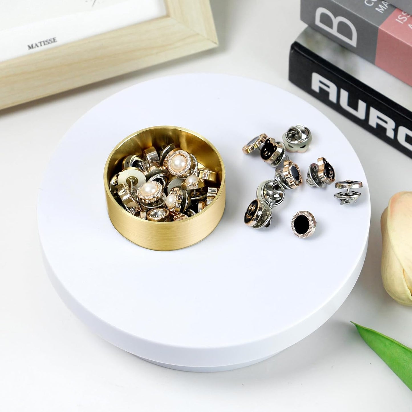 Ring Holder, Jewelry Dish, Small Jewelry Box, Ring Dish Engagement Gift, Mini Gold Brass Bowl