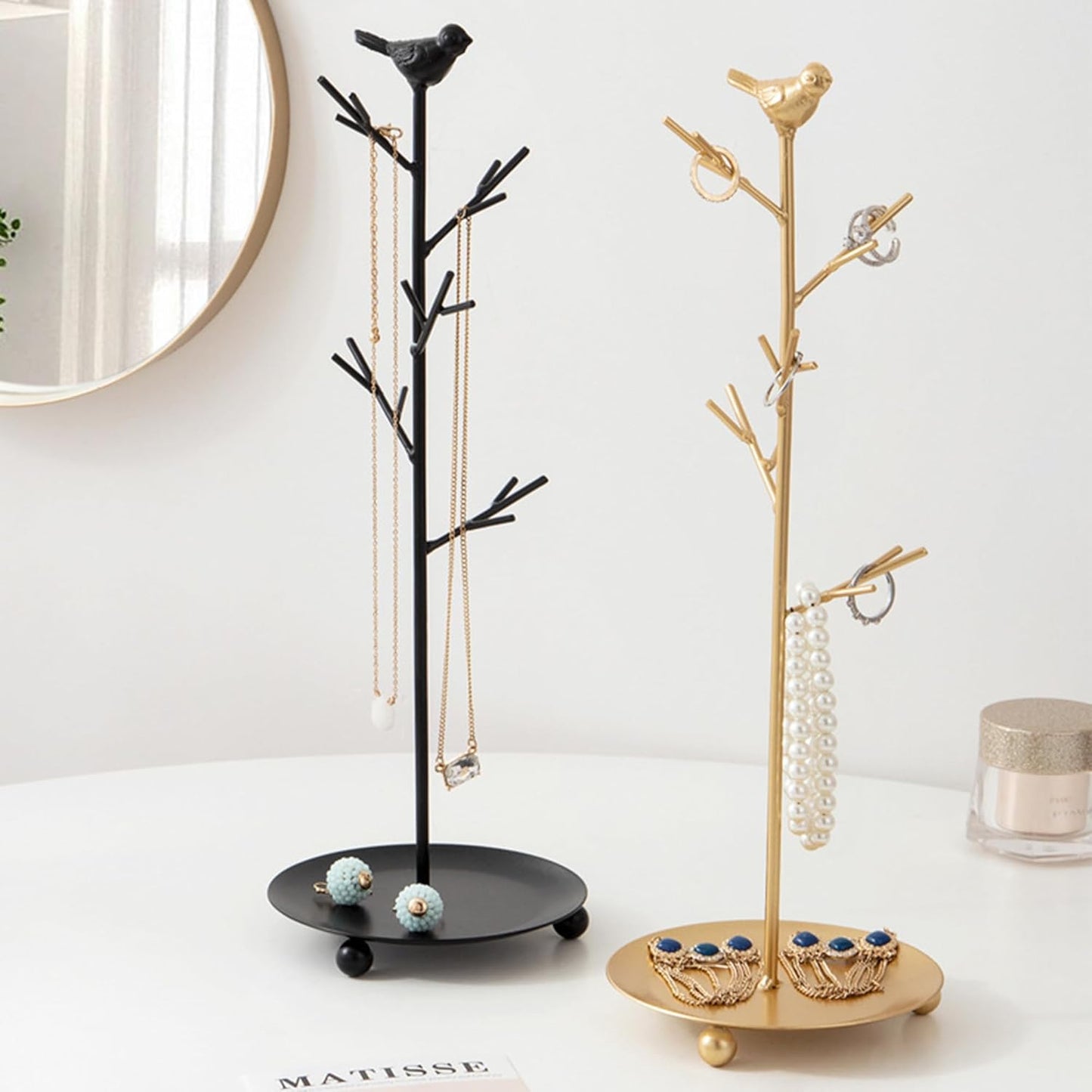 Branch Jewelry Rack Organizer for Ring Earrings Necklace Bracelet,Suitable for living rooms, bathrooms,offices,etc.
