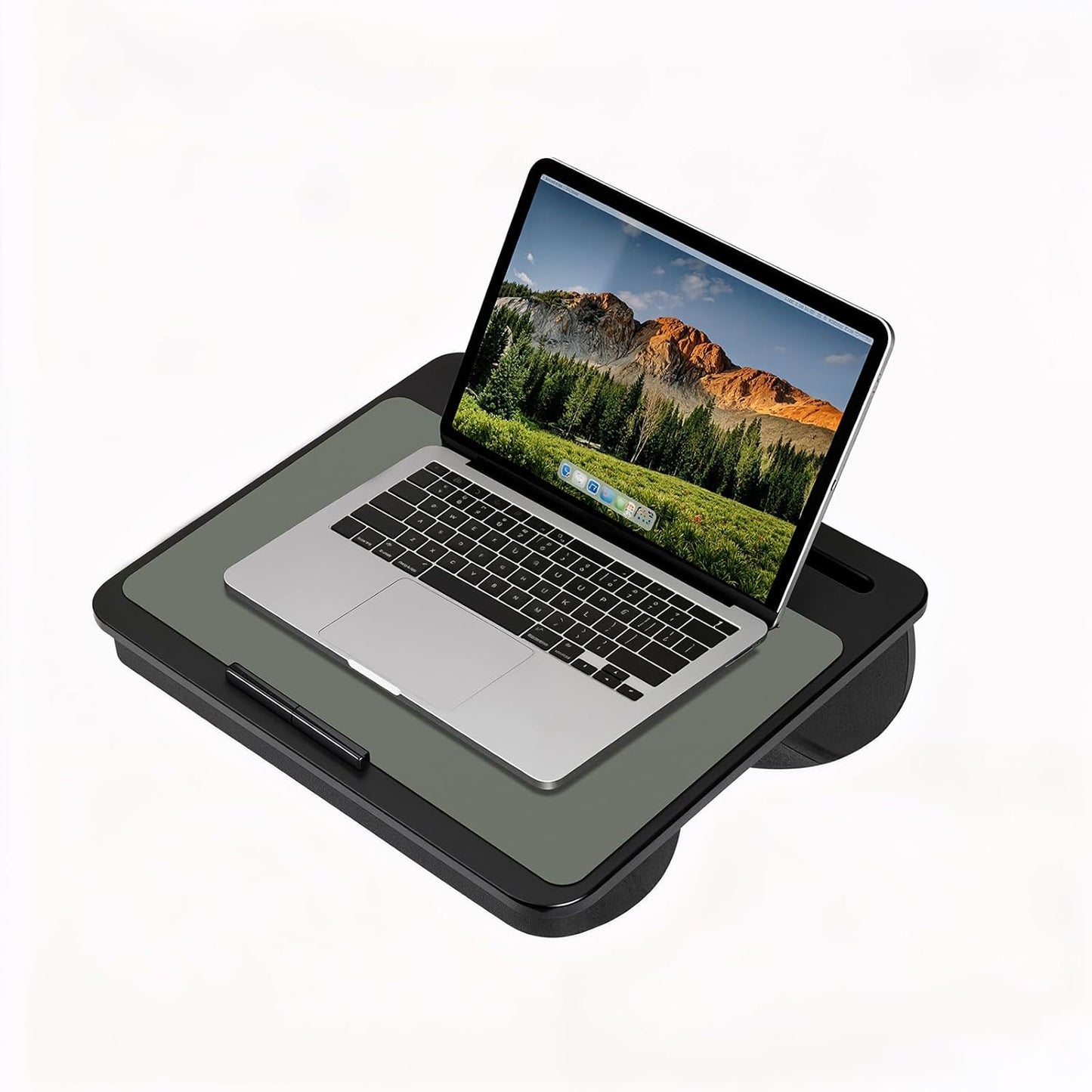 Jotsome Leather Desk Pad Mat, Non-Slip Desk Blotter Pad - Desk Protector for Office, Home, Lap Desk, Laptop, and Desktop, Gift for The Holidays or Christmas (Sage, 17" x 12")