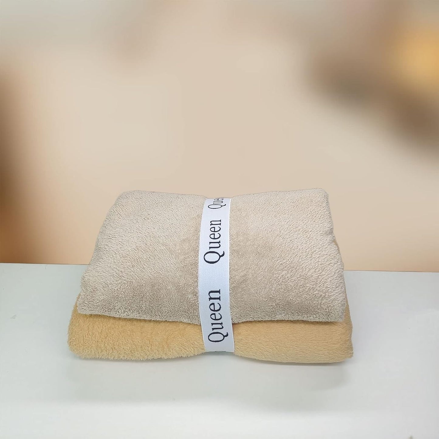4 Pieces Bed Sheet Organizer Bands, Sheet Organizers and Storage Label Bands, Sheet Label for Bedding, Sheets Organizer for Closet,Sheet Keepers Linen Labels Bedding Bands (4Pcs Queen)