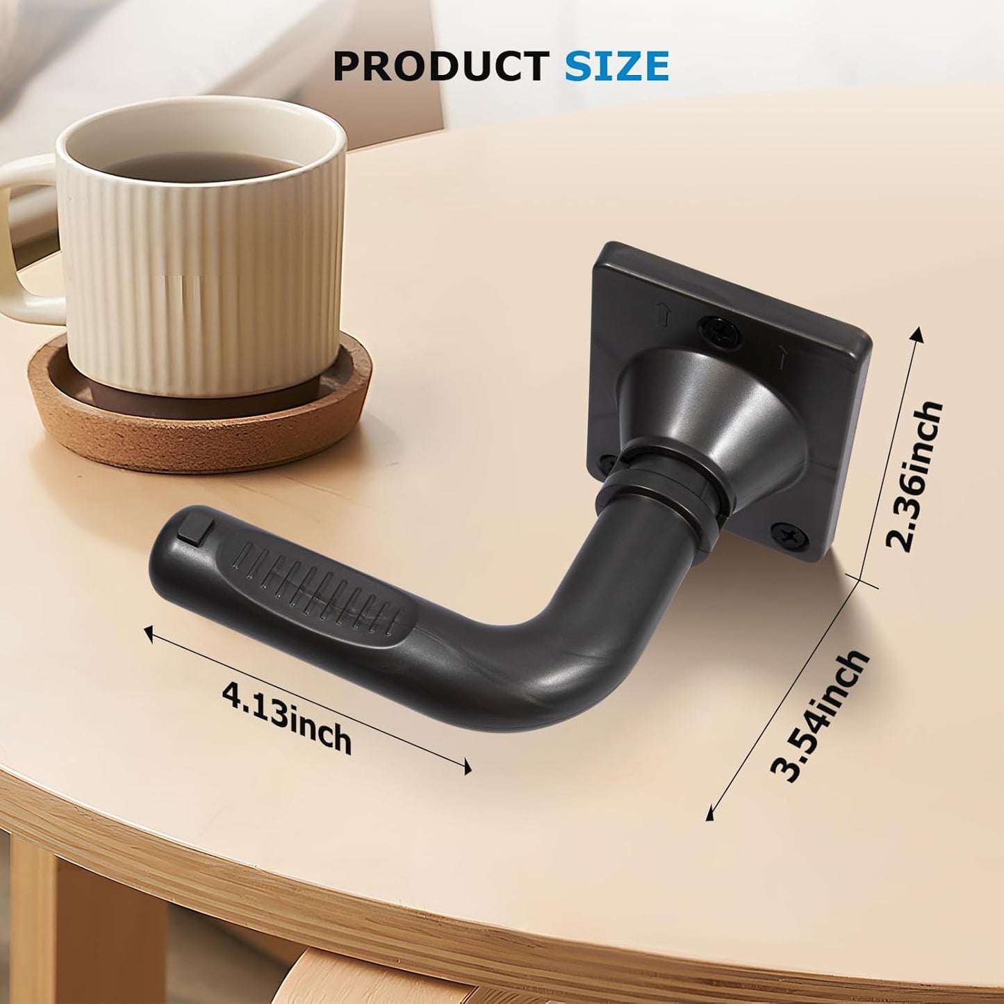 Wall Mount Holder Compatible with Shark Cordless Rod Vacuum IX141 IZ562H IZ682H IZ361H IZ462H IZ163H IZ363HT IZ483H for Dyson V7 V8 V10 V11 V12 Handheld Vacuum Accessories
