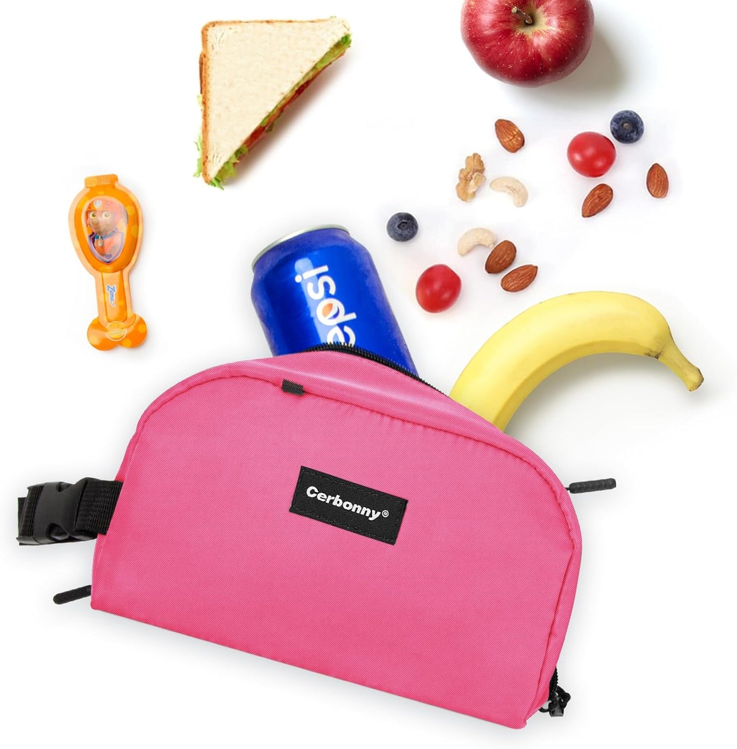 Cerbonny Small Cooler Bag Freezable Lunch Bag for Work School Travel, Leak-proof, Insulated, Suitable for 3+