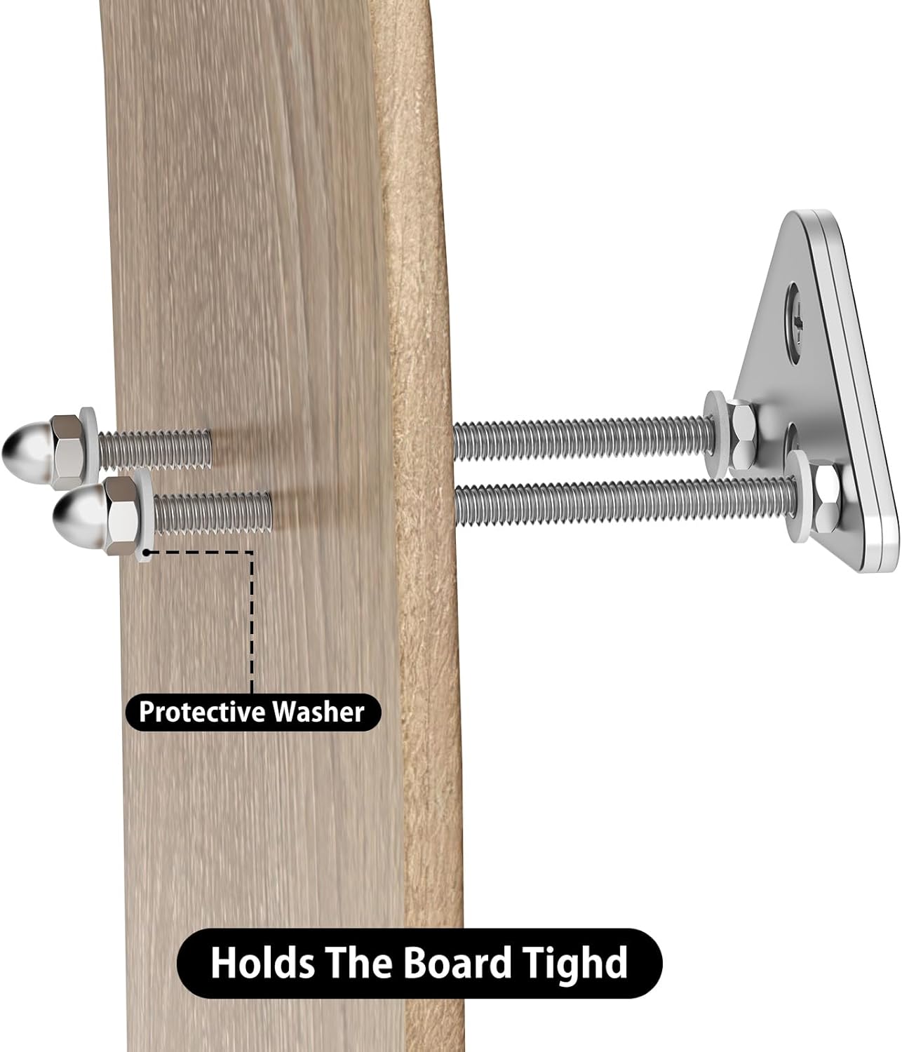 Skateboard Wall Mount Display(10 Packs),Aluminum Skateboard Hanger with Two Screw Holes,Skateboard Deck Storage for Home Decor, Skateboard Display Decor