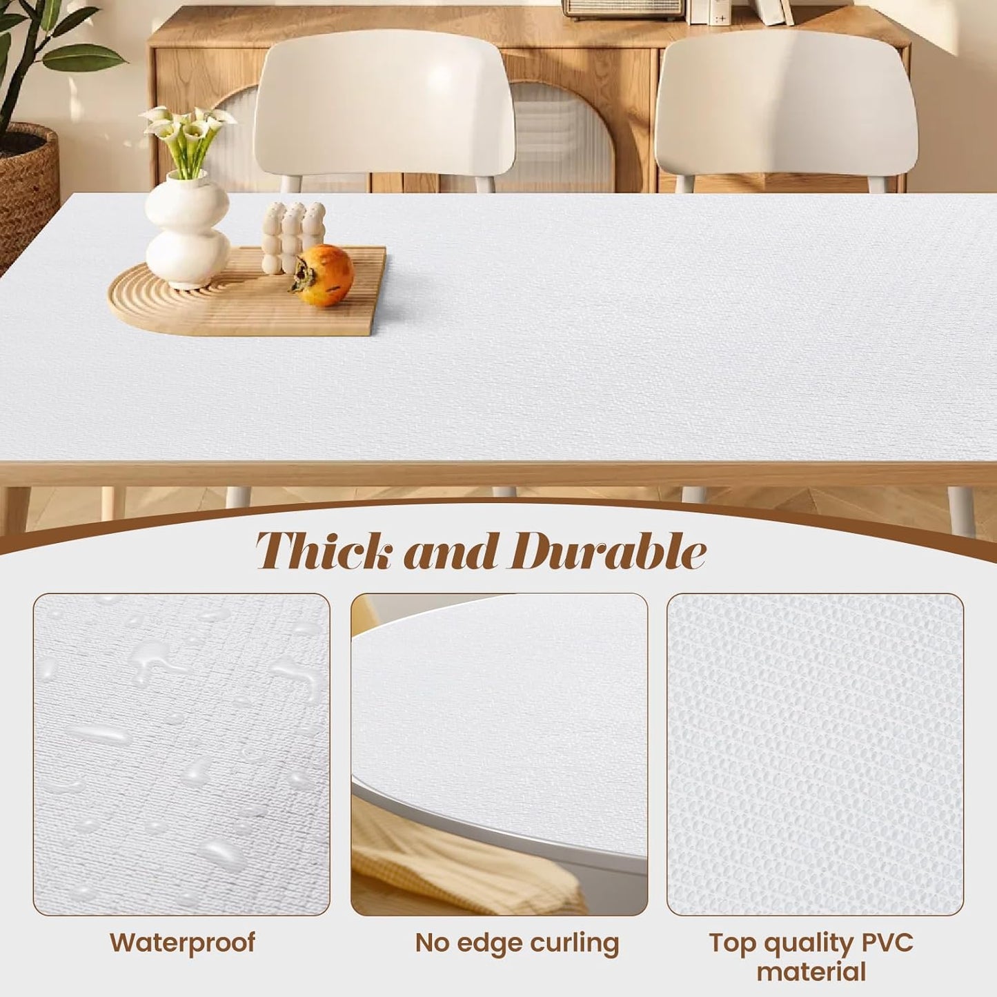 Drawer Shelf Liner for Kitchen Cabinets, Non Adhesive Slip Resistant Shelf Paper Easy to Clean, Strong Grip Thickened Waterproof Washable Mats for Pantry Shelves Cupboard Dresser(White, 24 in x 30 FT)