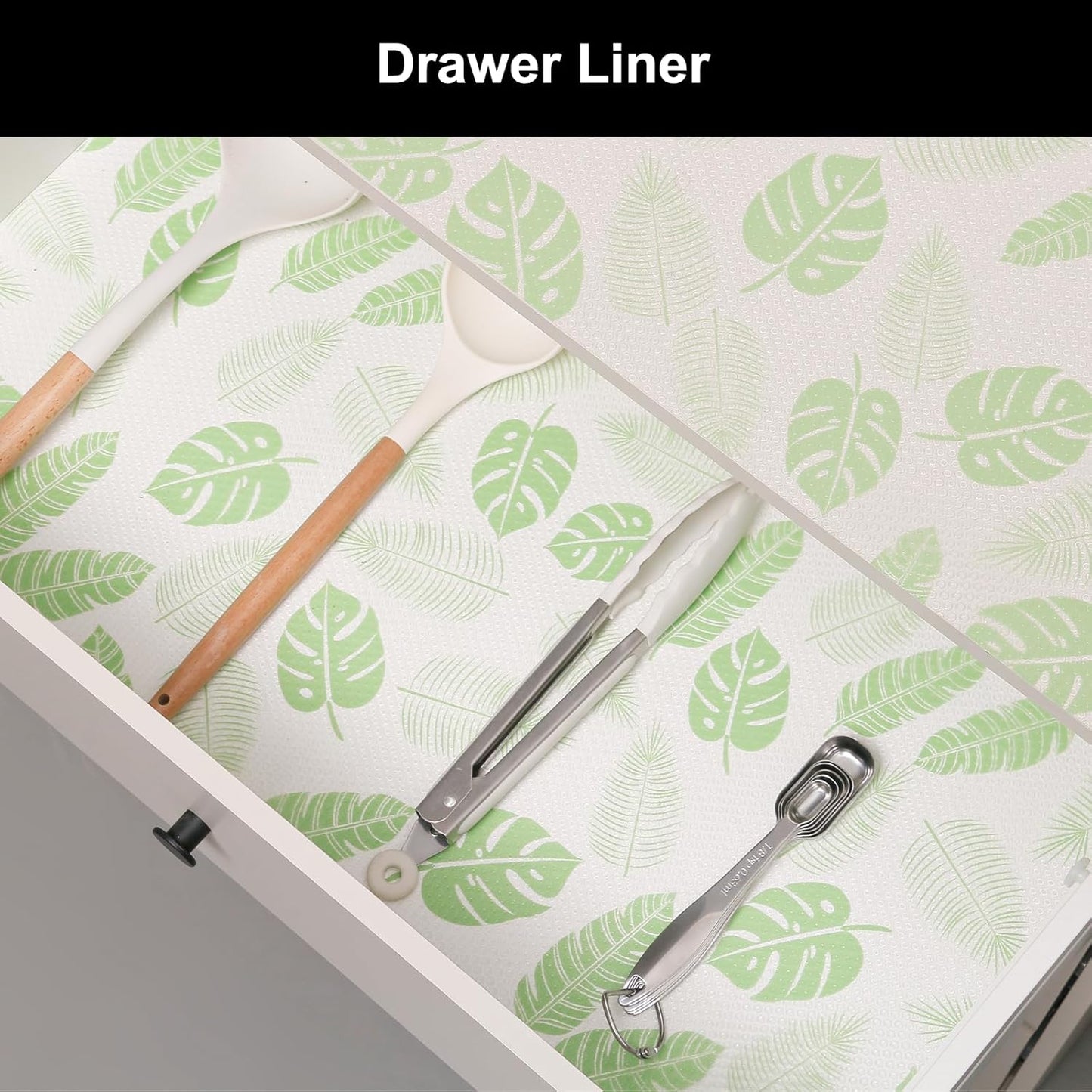 Cooyes Shelf Liner – Premium Non-Adhesive Cabinet & Drawer Liner for Kitchen – Waterproof Shelf Paper with Modern Pattern – Durable EVA Cabinet Mat – Easy to Cut (11.8" W x 118" L)