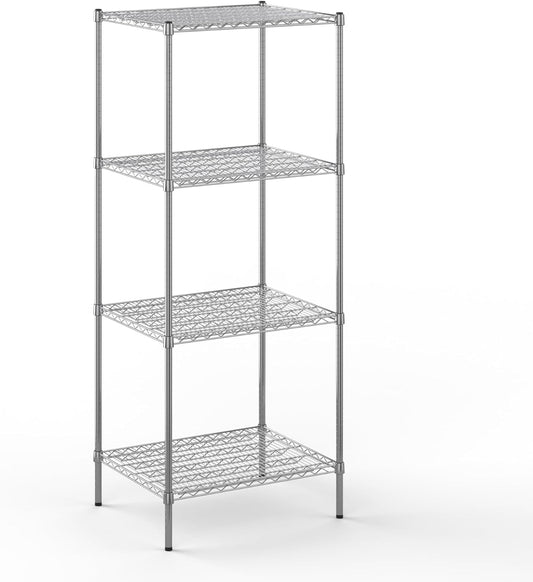 24" Deep x 30" Wide x 74" Height Wire Shelving Kit | 4-Tier | NSF Commercial Storage Rack Unit