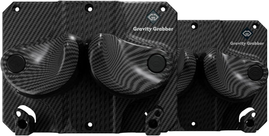Gravity Grabber - Ultimate Ski & Snowboard Wall Rack | Secure, Non-Slip Storage | Fits Any Ski/Board | Garage Organization | Ski Storage Rack | Snowboard Storage Rack | Winter Gear Organizer | 2 Pck