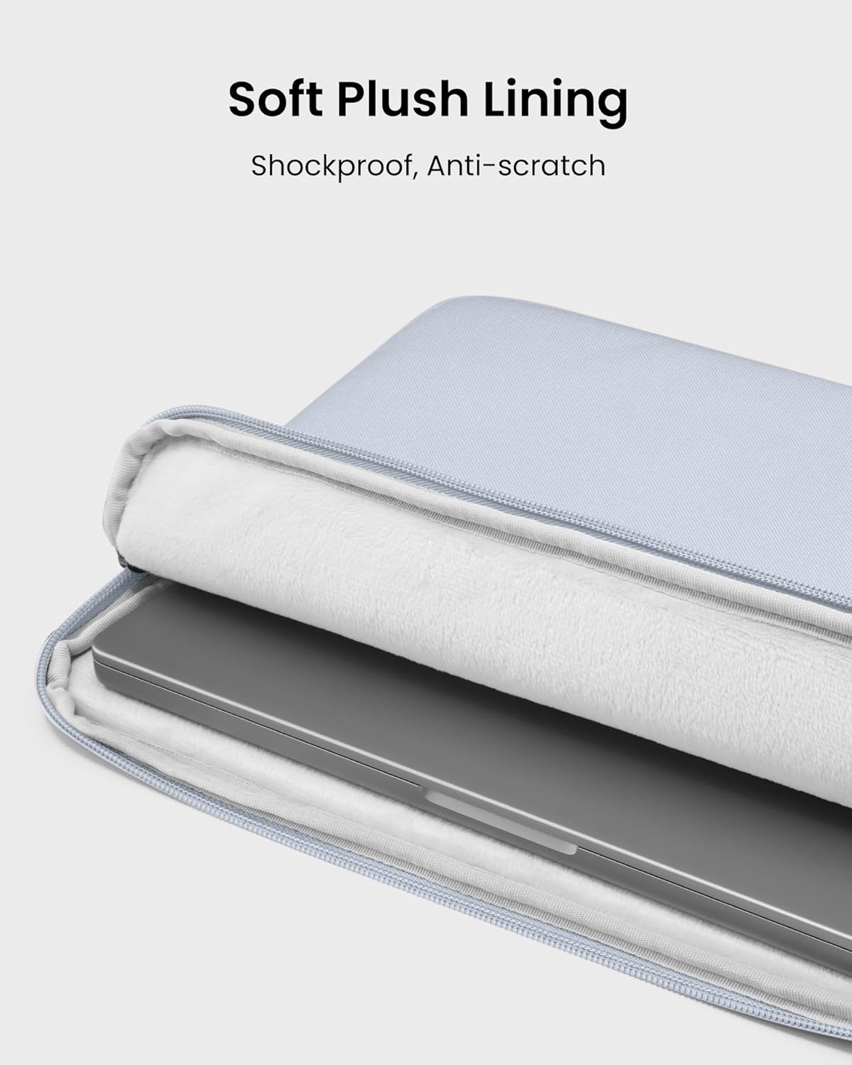 tomtoc Slim Laptop Sleeve for 14-inch MacBook Pro M5/M4/M3/M2/M1 Pro/Max 2025-2021, Water-Resistant Protective Case for 13.8 Inch Surface Laptop AI PC, Accessory Bag