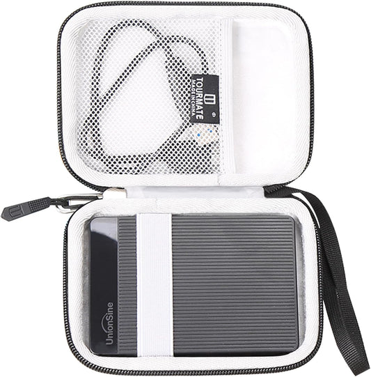 Storage Case for UnionSine 250GB 2.5" Portable External Hard Drive, Protective Carrying Storage Bag (Only Case)