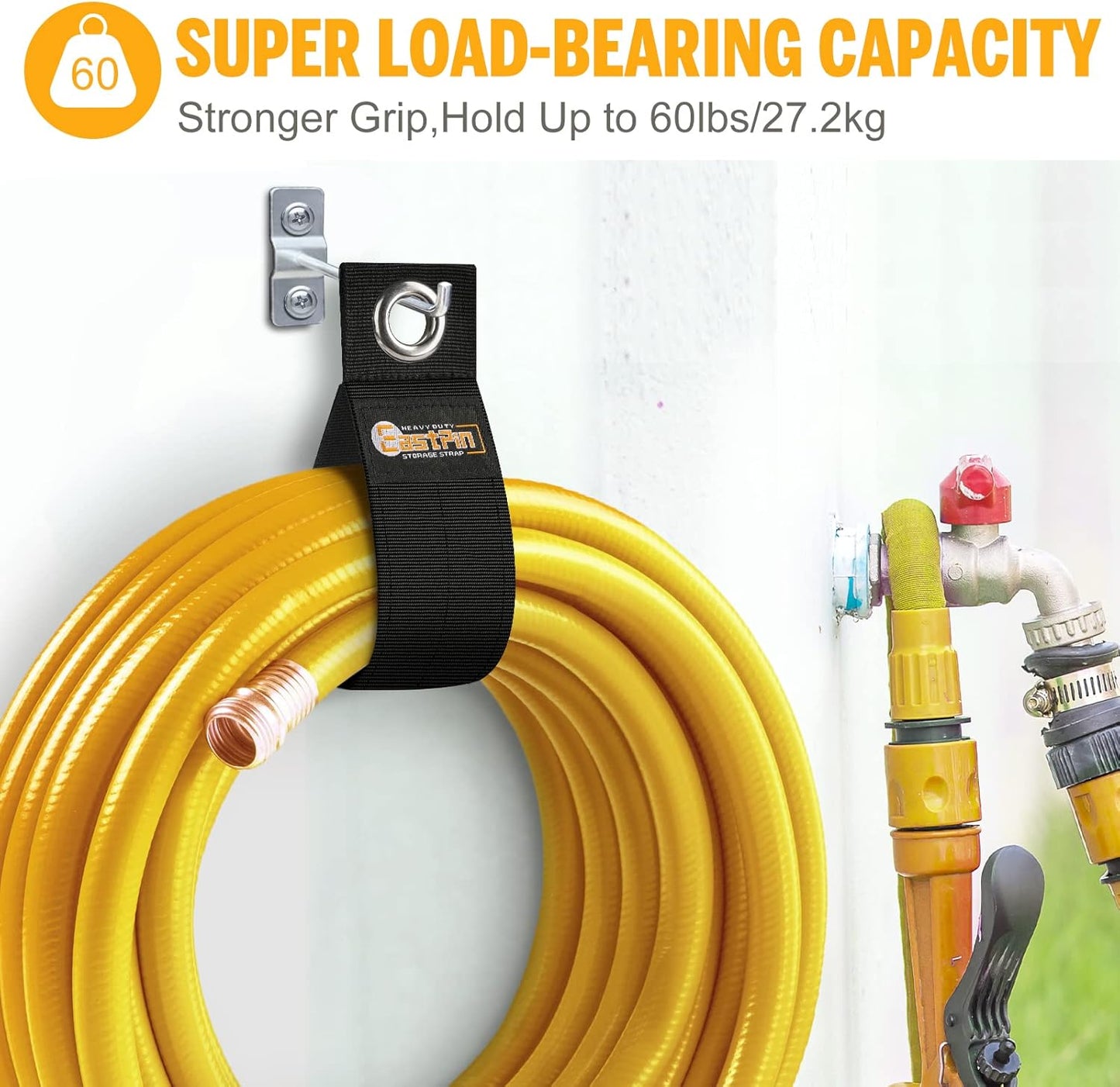 Gifts for Men Storage Straps - Tools Extension Cord Holder Organizer Gadgets Cable Wrap Keeper for Hoses Rope Workshop Garage Wall Cable Straps Christmas Stocking Stuffers for Dad