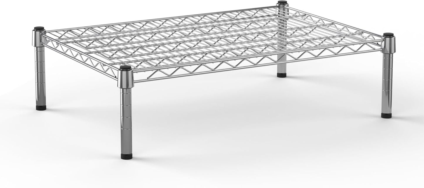 21" Deep x 30" Wide x 8" Height Wire Shelving Kit | 1-Tier | NSF Commercial Storage Rack Unit