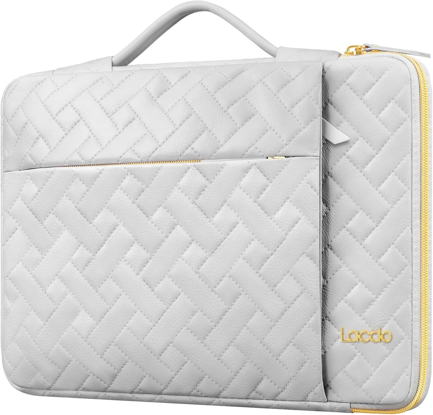 Lacdo 360° Protective 16 Inch Laptop Sleeve Case for 16 Inch HP ASUS Acer Dell Laptop/HP Pavilion Envy/ThinkPad IdeaPad/Acer Swift/ASUS Vivobook/Dell Computer Bag, Space Gray
