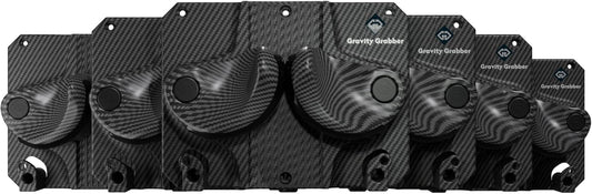 Gravity Grabber - Ultimate Ski & Snowboard Wall Rack | Secure, Non-Slip Storage | Fits Any Ski/Board | Garage Organization | Ski Storage Rack | Snowboard Storage Rack | Winter Gear Organizer | 6 Pck