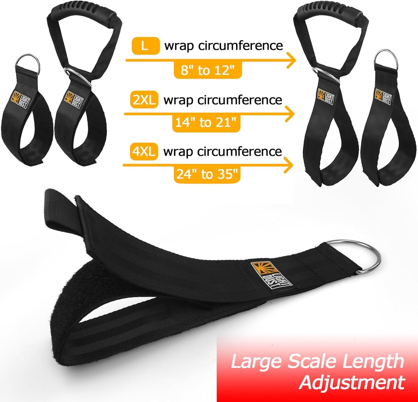 Hanging Extension Cord Holder - 16Pack 13" 22" 35" Handle Wrap Straps with S Hooks Heavy Duty Garage Organizer Tool Hangers - Garden Hose Power Electrical Cable Rope RV Shed Storage and Organization