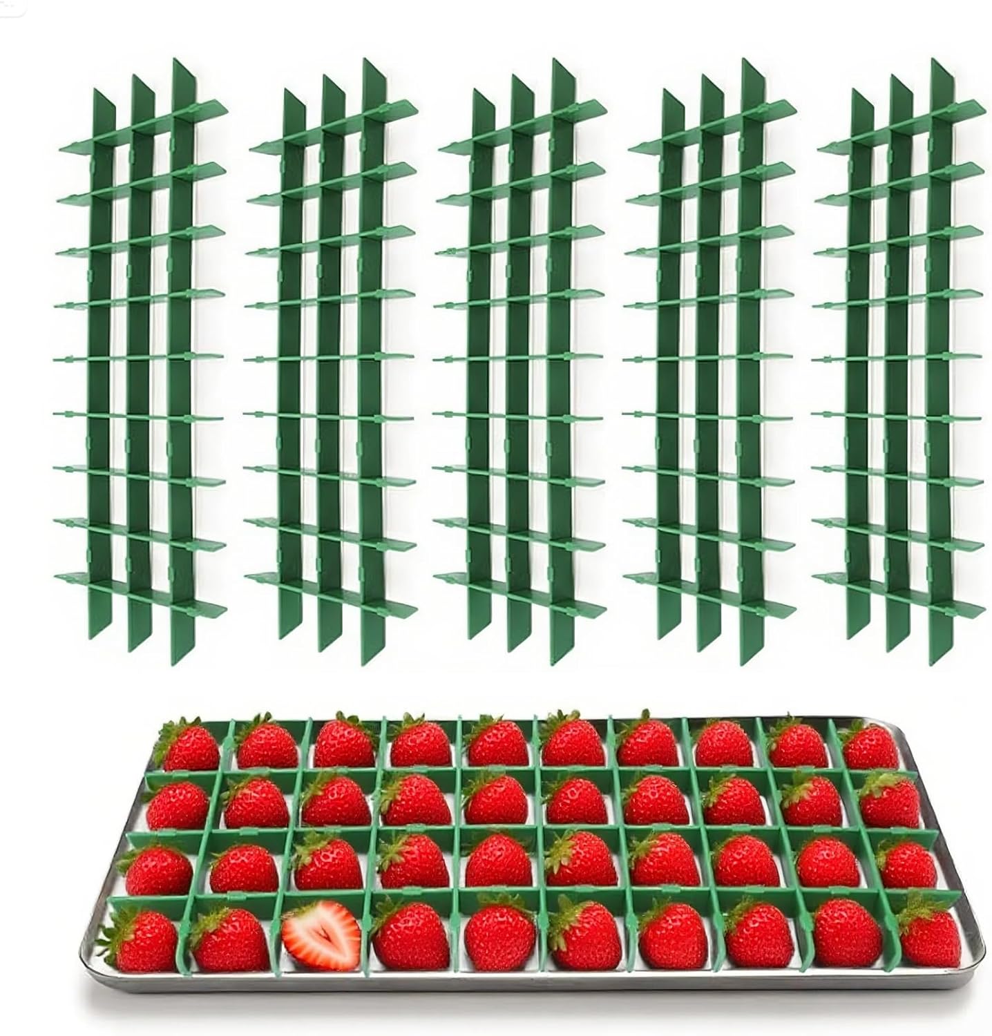 5 Sets Medium Freeze Dryer Tray Dividers Compatible with Harvest Right Trays, Freeze Dried Strawberrie Candy Fruit Dog Cat Treats Tray Dividers, Ideal Accessories for Freeze Dryer Owner