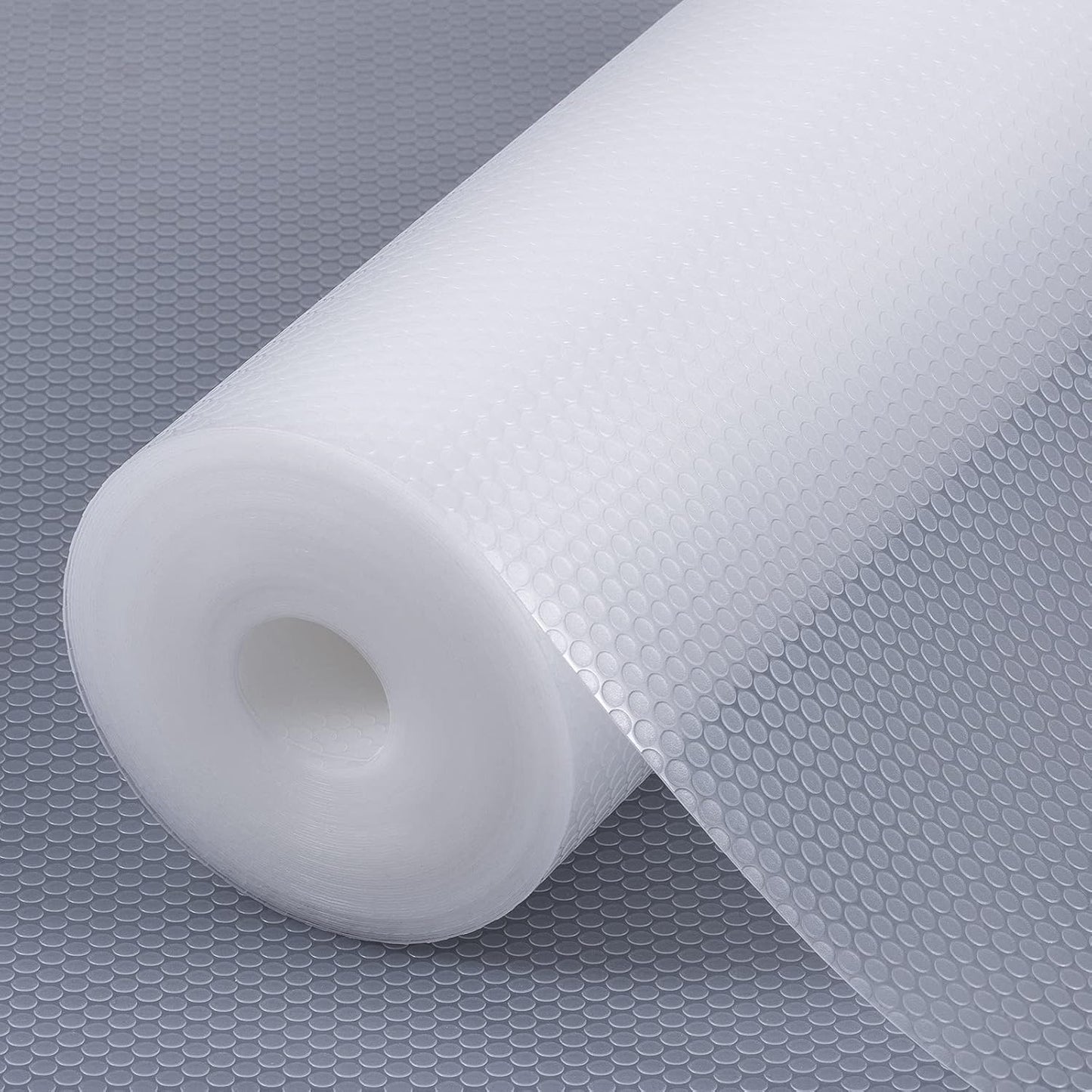 Shelf Liners for Kitchen Cabinets Refrigerator Liners Waterproof Kitchen Cupboard Liner Non-Slip Drawer Mats Non Adhesive Fridge Mats for Shelves - Clear 11.8 x 118 Inches