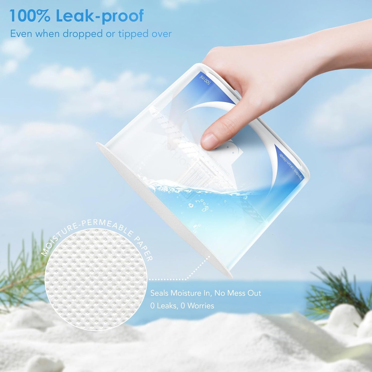 Moisture Absorbers 3 Pack, Fragrance-Free Closet Dehumidifier for Bathroom, Car ＆ Basement, 10.5 oz. Refillable Humidity Absorber Boxes