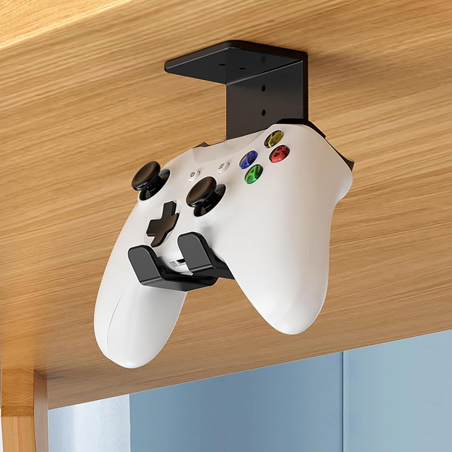 Pack of 3pcs Game Controller Wall Holder Gaming Handle Headphone Hanger Hook Multifunctional Storage Stand Retro Gamepad Holder