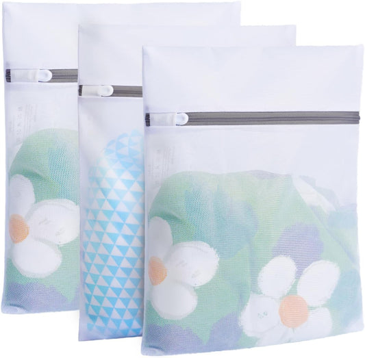 BAGAIL Laundry Bags Mesh Wash Bag for Intimates Lingerie and Delicates(3S)