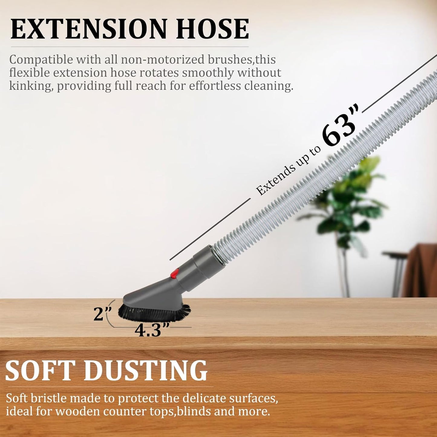 Attachment Kit for Dyson Gen5 V15 V15s V12 V11 V10 V9 V7 V8 Detect Cyclone Torque Drive Absolute Animal Cordless Vacuum Cleaner,Home and Car Cleaning Brush Acccessories
