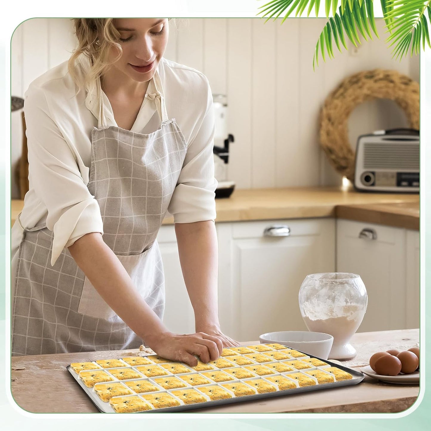 5 Sets Freeze Dryer Tray Dividers, Compatible with Harvest Right Freeze Dryer, Candy Tray Dividers Accessories(Medium,White)