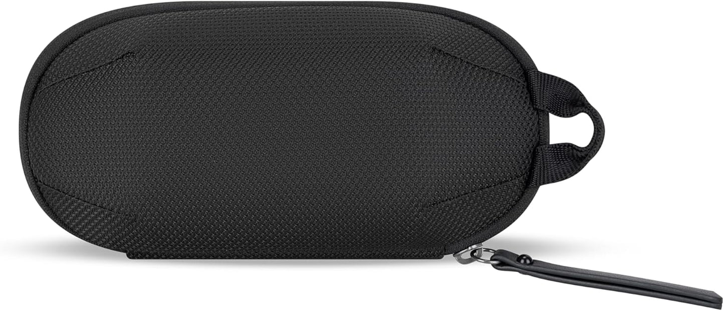 Sherpani Mini Co-Pilot, Travel Cable Bag, Cord Storage Organizer, Small Tech Pouch, Accessory Carrying Case, Travel Gift for Women (Granite)