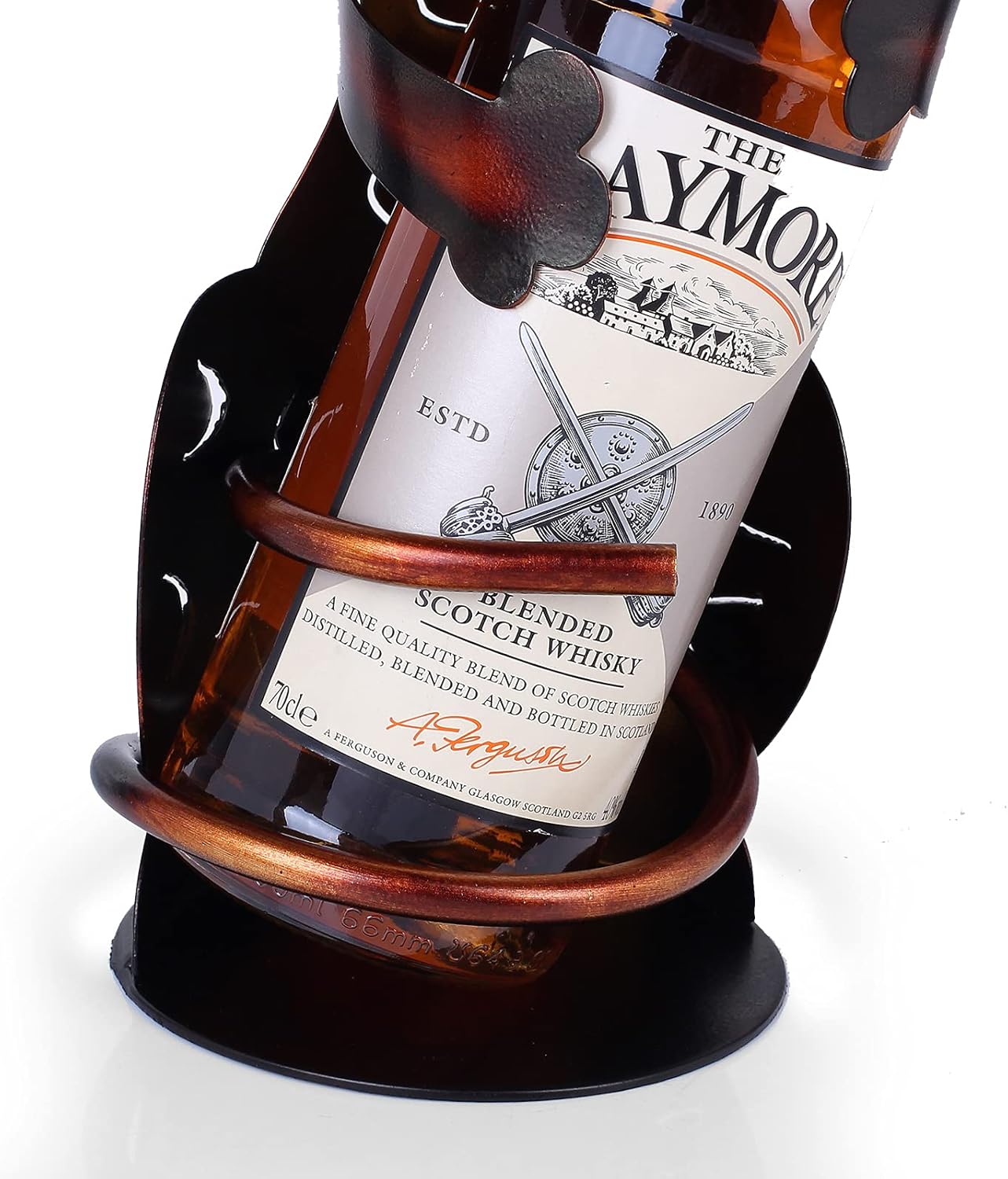 Cat Decor Wine Holder Wine Rack Wine Bottle Holder Wine Cat, Gift for Halloween and Christmas,Cat Gifts for Cat Lovers………… (Dark Brown)