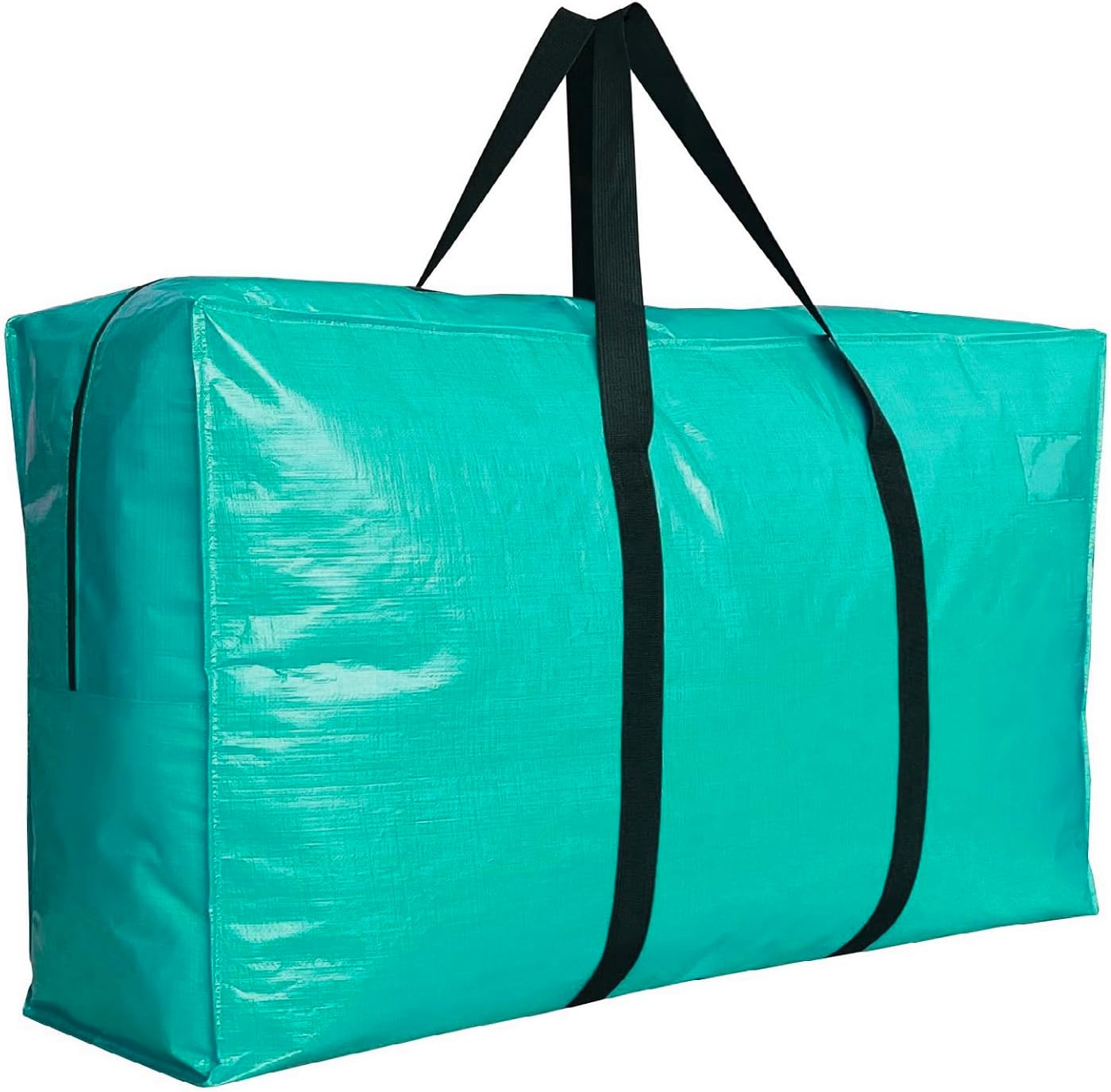 194 Gallon Extra Large Storage Bags, Jumbo Storage Bags, Foldable Big Turquoise Waterproof Storage Bag, 68x30x22inch - 1PACK