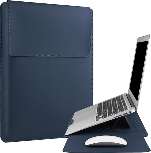 15.6" Laptop Sleeve-Compatible with MacBook Pro 16/15.4'' MacBook Pro 15, Mac Air 15 - Waterproof Soft 15 16 inch pc case for HP, Dell, 15 inch Laptop Sleeve case,Blue