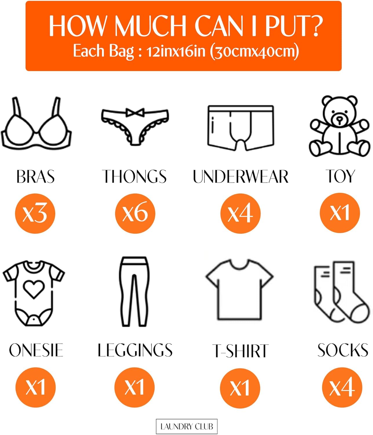 4 Pack Mesh Laundry Bags for Delicates 12inx16in (30cmx40cm), Dryer Safe, Breathable Fine Net, Sturdy Anti-Rust Zipper, Mesh Laundry Bags for Lingerie, Bra, Underwear, Sneakers, Socks, Laundry Club™