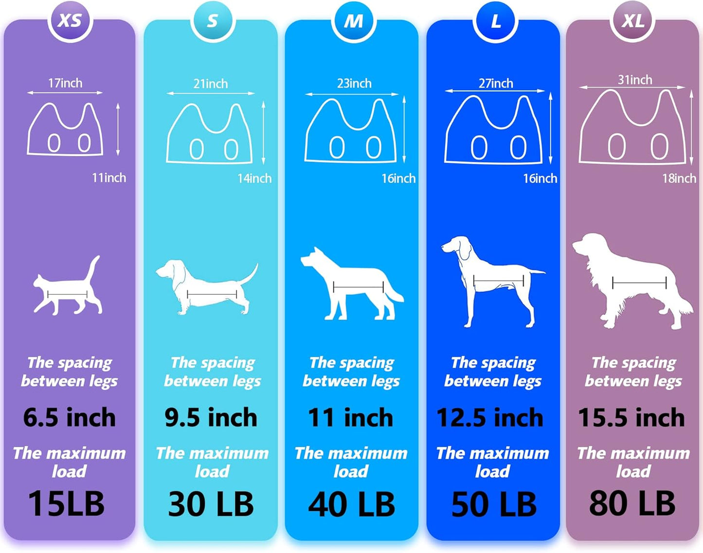 Pet Grooming Hammock Harness for Cats & XS Small Dogs, Dog Sling for Cutting Nails, Dog Hanging Holder Hanger for Nail Trimming with Nail Clippers, Nail File, Scissors