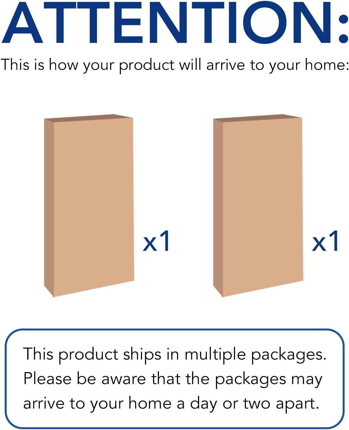 FLEXIMOUNTS 4-Pack 24-inch-by-72-inch Wall Shelf Garage Storage Rack Wall Mounted Floating Shelves 2x6 ft,White, Classic Series