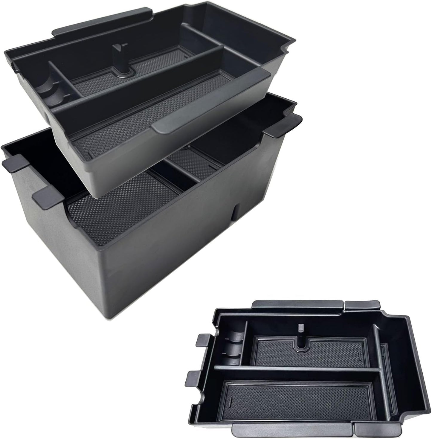 2026 Crosstrek Center Console Organizer for 2024 2025 2026 Subaru Crosstrek Accessories Armrest Storage Box Double-Layers Tray Durable Odorless