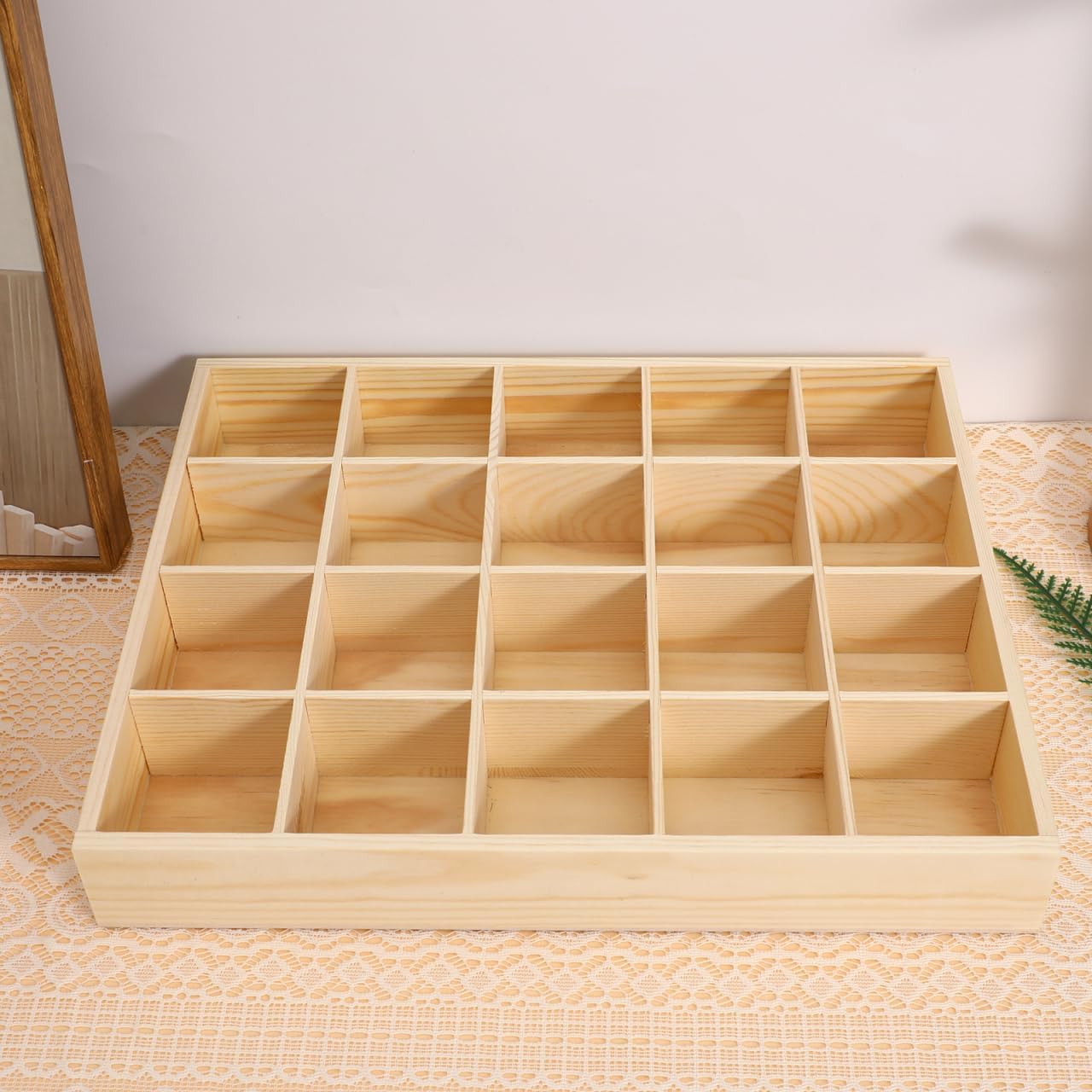 Amosfun Socks Drawer Organizer Dividers Underwear Storage Box for Closet Dresser Wardrobe Organization Box - Single Grid 2. 5 X 2. 5 Inch
