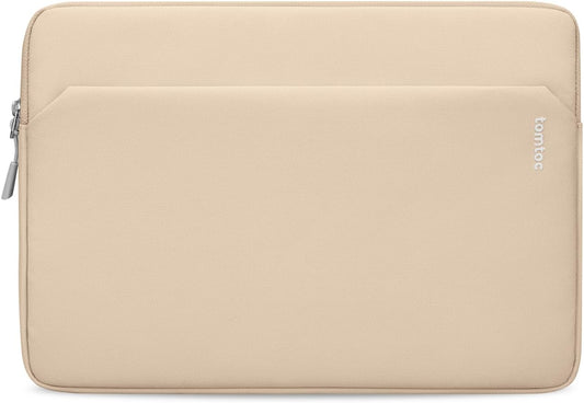 tomtoc Slim Laptop Sleeve Case for 13-inch New MacBook Air M4/A3420 M3/A3113 M2/A2681, M1/A2337 2025-2018, MacBook Pro M2/M1, Water-Resistant Protective Carrying Case with Accessories Pocket