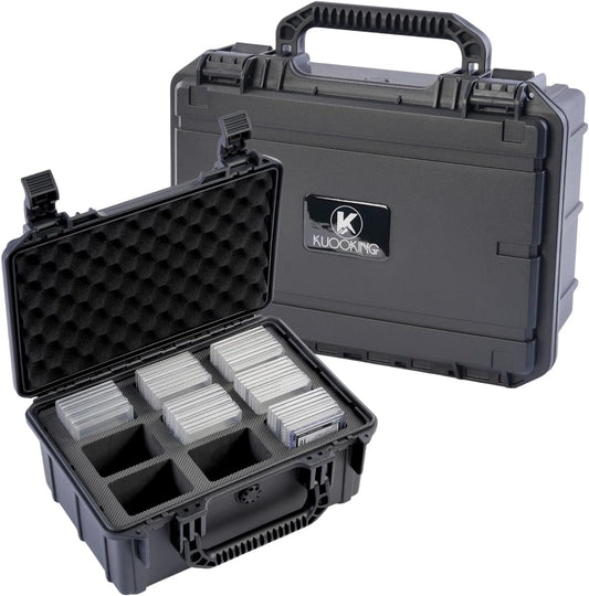 Graded Card Storage Box，Ultimate Graded Card Case for Sports Cards，Holds 95 Grading Cards, Ideal for PSA CGC BGS SGC Slab Case and Graded Sports Card Storage Box