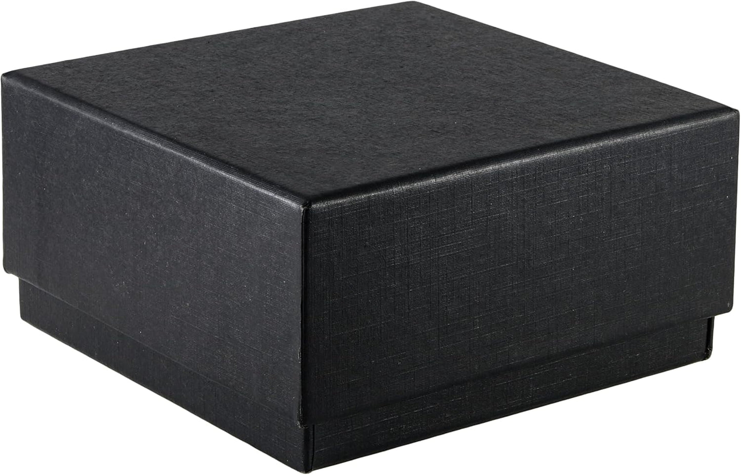 Allure,Luxury Earring & Pendant Box With LED Light, Square Shaped Elegant Diamond Pendant & Earring Case, Black Velvet Interior Jewelry Display Gift Box For Unique Proposal, Engagement Or Wedding