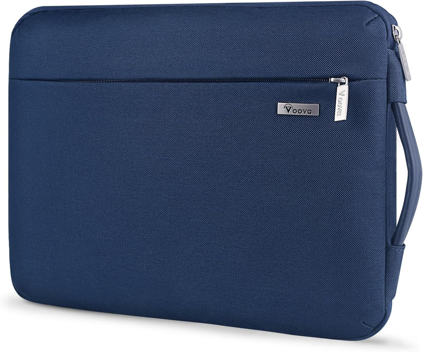 Voova Laptop Sleeve Case 14 15 Inch with Handle, 360° Protective Waterproof Slim Computer Bag Cover Compatible with MacBook Air 15 M2/M3/M4 2024-2025, MacBook Pro 14/15, Hp Chromebook 14, Blue