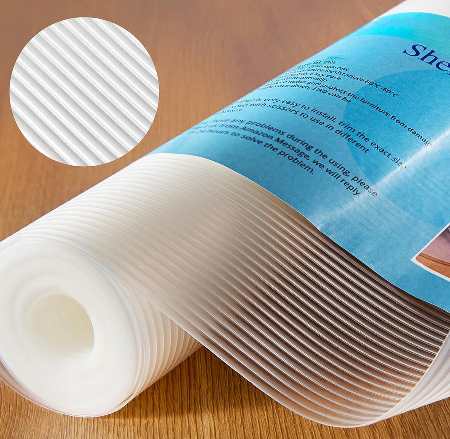 Shelf Liner, 23.6 Inches x 20 FEET Non-Slip Kitchen Cabinet Liner, Washable Oil-Proof Non-Adhesive Contact Paper for Kitchen Drawer, Cabinet, Shelves, Refrigerator, Storage, Desks, coutertops