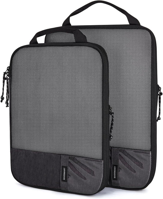 BAGSMART 6 Set /4 Set/2 Set Compression Packing Cubes for Travel, Lightweight Luggage Organizer Bags, Durable Space Saver Bags Travel Essentials