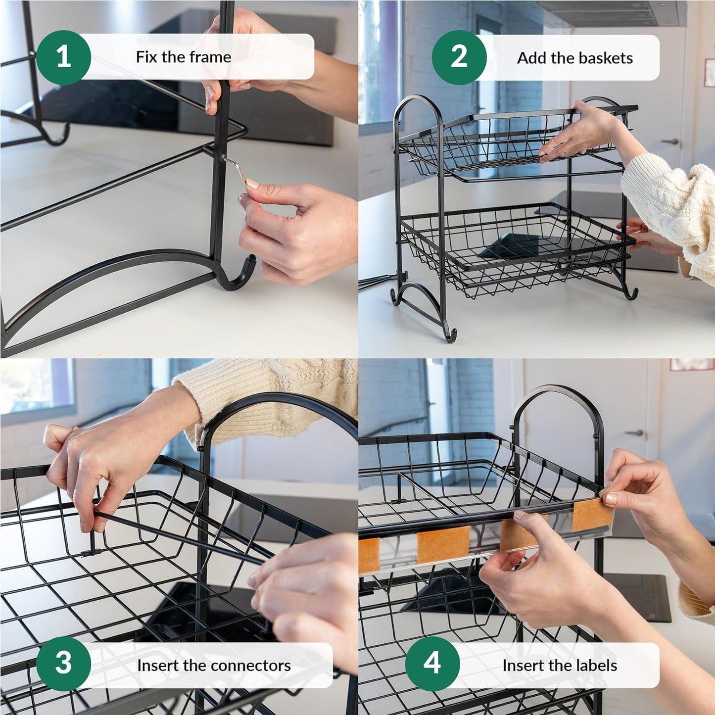 Candy Display Rack | Stackable Candy Organizer | Countertop Snack Organizer 1-Pack
