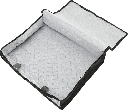 Large Capacity Under Bed Storage Bag with Handles Breathable Non-woven Organizer for Quilts Blankets Bedding Multipurpose Clothes Storage Bin for Closet and Shelf Easy-clean with