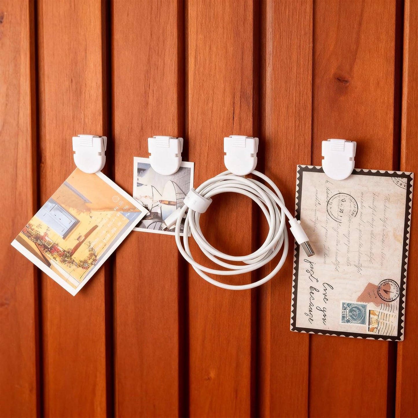 15 Pcs Cubicle Clips Plastic Cubicle Hooks for Fabric Wall Panel Picture Hangers Pins for Hanging Photos Frame Notes Memos Messages Office Home Use (White)