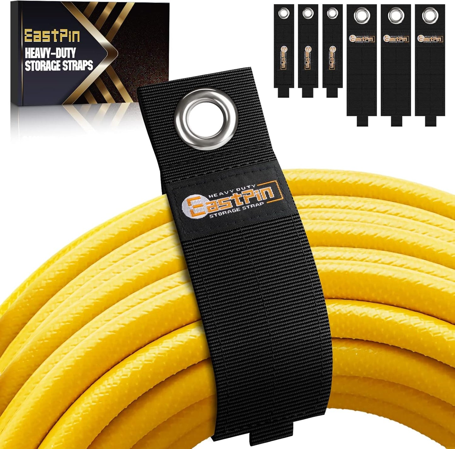 Storage Straps for Men - Extension Cord Organizer Holder, Cable Wrap Keeper, Garage Wall Organization, Stocking Stuffers and Gifts for Men Who Have Everything