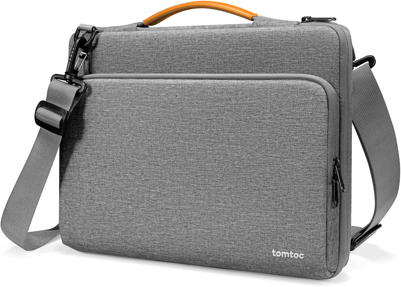 tomtoc 360 Protective Laptop Shoulder Bag for 14-inch MacBook Pro M5/M4/M3/M2/M1 Pro/Max A3434 A3112 A3401 2025-2021, Water-Resistant Carrying Case for 13.5-14.4 Inch Microsoft Surface Laptop 7/6/5